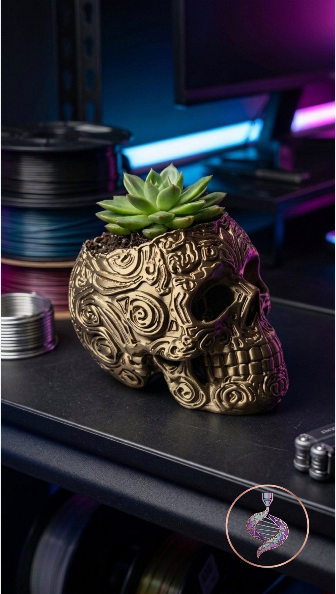 Vaso a forma di teschio 💀